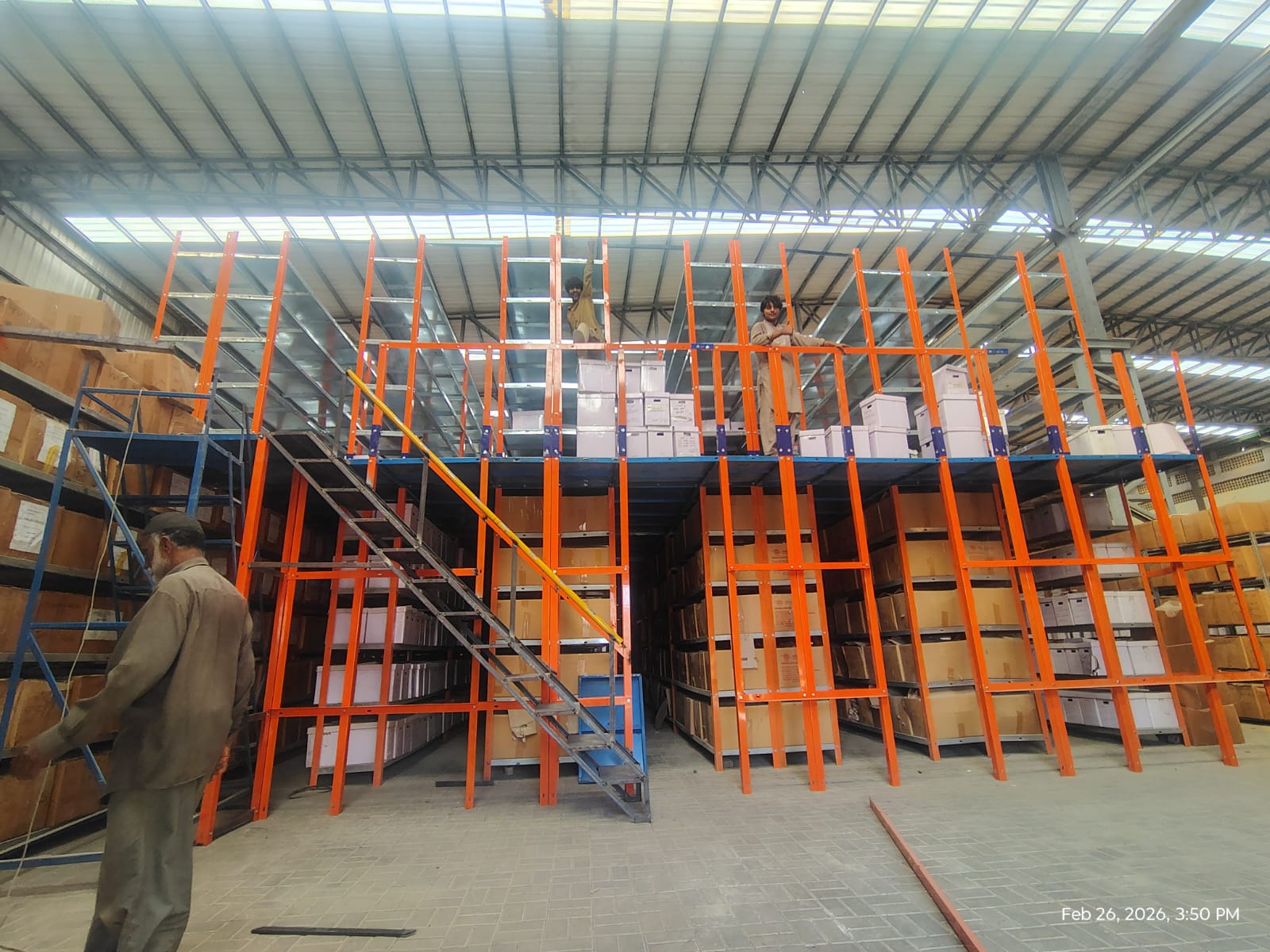 AEIW crew working on an industrial installation